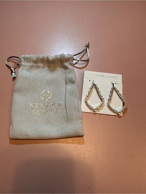 NWOT Kendra Scott Sophee Crystal Drop Earrings
